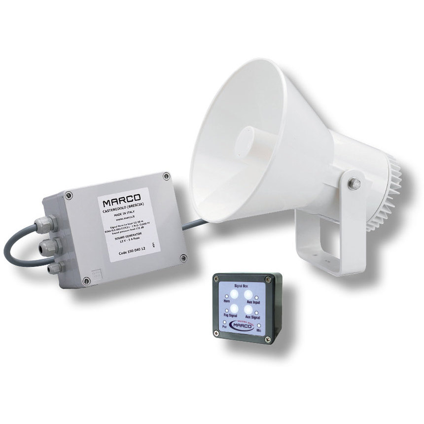 EW2 electronic whistle 12/20m + fog signal 12V 24V