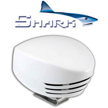 SHARK Bocina plástico blanco, blister
